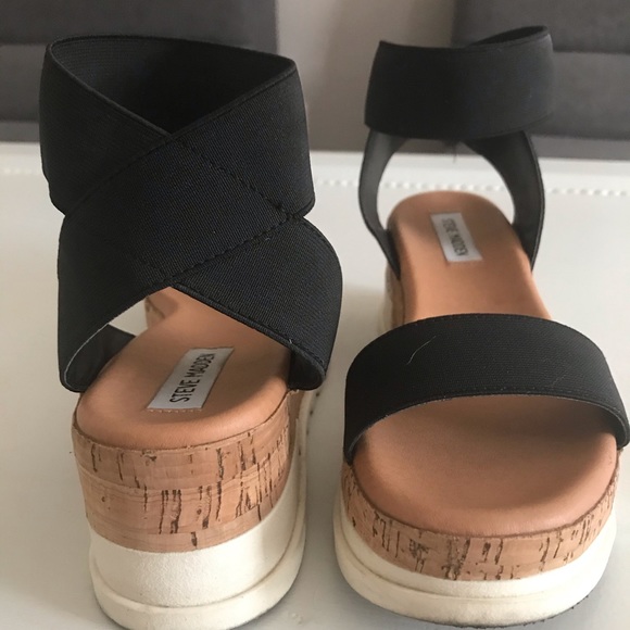 Steve Madden Shoes - Steve Madden wedge sandal ( updated Kimmie style)